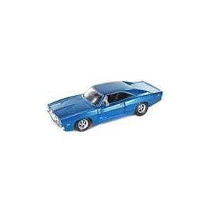  1969 Dodge Charger R/T 1/25 Blue: Toys & Games
