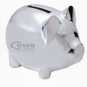  Of92 Silver Plated Piggy Bank: Everything Else