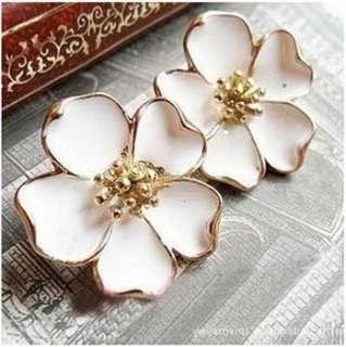 Fashion Super Nice Exquisite Jasmine Flower Earring For Lady Girl e29 