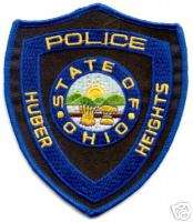 OH HUBER HEIGHTS OHIO POLICE DEPARTMENT SHOULDER PATCH  