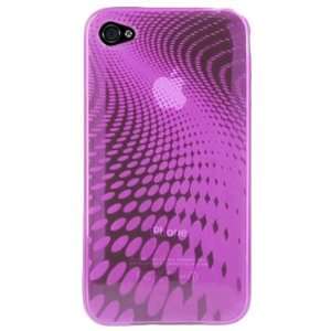  CES PINK DOT WAVE CASE COVER FOR THE IPHONE 4: Cell Phones 