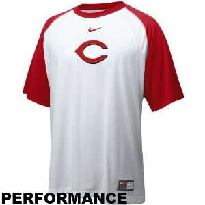  Nike Cincinnati Reds White Opening Day Raglan T shirt 