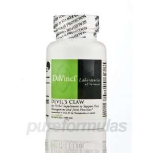  DaVinci Labs Devils Claw 500 mg 90 capsules: Health 