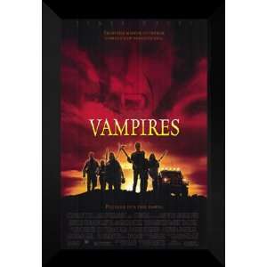 John Carpenters Vampires 27x40 FRAMED Movie Poster   A:  
