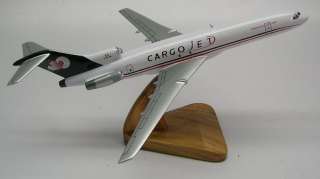   727 Cargojet Air Canada B727 Airplane Wood Model   