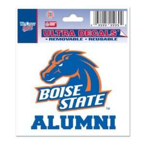  BOISE STATE BRONCOS 3X4 ULTRA DECAL WINDOW CLING Sports 