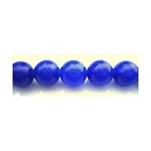  8mm Round Lapis Candy Jade Beads Arts, Crafts & Sewing