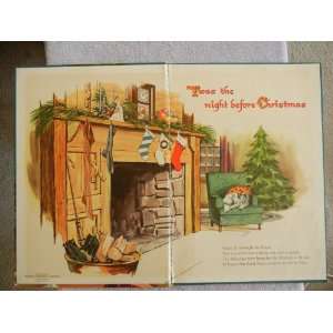  Whitman Gaint Tell A Tale (The Night Before Christmas) Whitman Co 