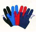 10 Pcs Billiards Pool Snooker Cue Shooters 3 Fingers Gloves Multi 