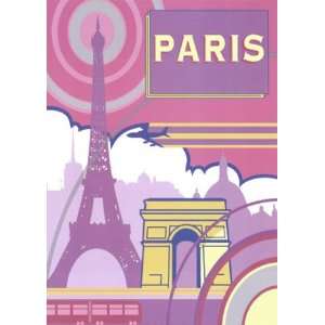 Paris   Poster by Peter Kelly (20 x 28) 