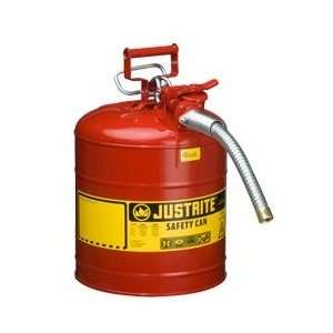   Justrite 2 1/2 Gal Red Safety Canw/5/8 Dia Hose: Home Improvement