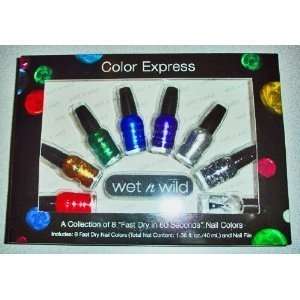  Wet n Wild Fast Dry Nail Colors   collection of 8: Health 