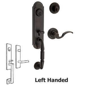   handleset with left handed drop tail lever in oil: Home Improvement