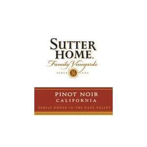  2006 Sutter Home Pinot Noir 750ml Grocery & Gourmet Food