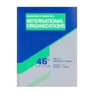  Encyclopedia of Associations International Organizations 