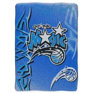  Orlando Magic NBA Royal Plush Raschel Blanket (800 Series 