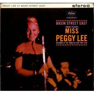  Basin Street East Peggy Lee Music