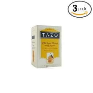 Tazo Tea Herbal Wild Sweet Orange Tea (3x20 bag)  Grocery 