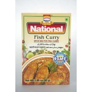 National Fish Curry(1,8oz., 5og)  Grocery & Gourmet Food