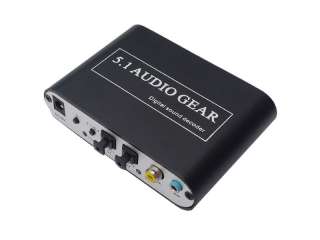 AC3 DTS Audio Gear Digital Sound Decoder SPDIF PS3  