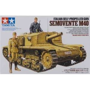   Self Propelled Gun Semovente M40 (Plastic Model Vehicle): Toys & Games