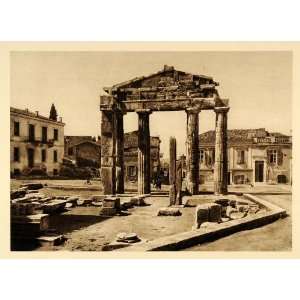  1928 Gateway Roman Agora Athens Greece Architecture 