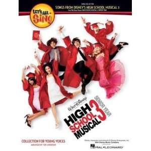  Lets All Sing Songs Disney High School3 (Book & CD 