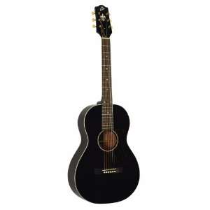  The Loar LO 216 BK 0 Style Acoustic Guitar, Black Musical 