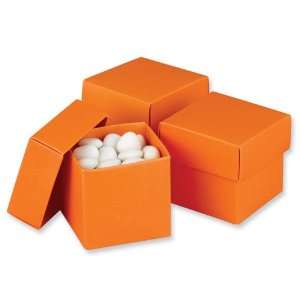  Two piece Orange Favor (package of 25) Boxes: Jewelry