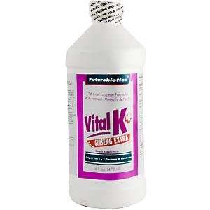  Futurebiotics   Vital K + Ginsent Extract, 16 fl oz liquid 