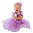 Disney Store Princess Rapunzel Costume Dress Size 3 6M/6 12M/12 18M/2T 