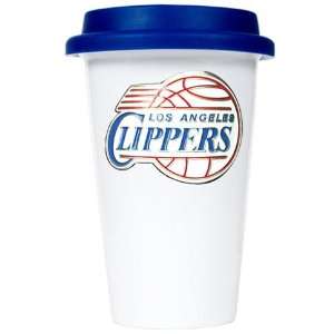  Los Angeles Clippers Ceramic Travel Cup (Team Color Lid 