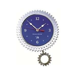  Recycled Double Bike Sprocket Wall Clock