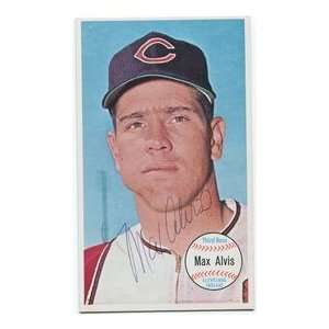  Max Alvis Autographed 1964 Topps Giants Card Sports 