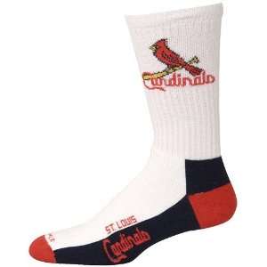    St Louis Cardinals White (506) 10 13 Tall Socks