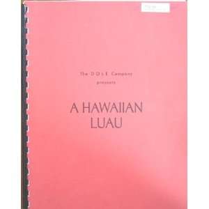    The Dole Company Presents A Hawaiian Luau Patricia Collier Books