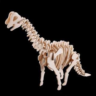 3D Wooden Puzzle Educational Toy Dinosaur Brachiosaurus  