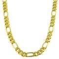 14k White Gold Mens Solid 24 inch Curb Link Chain  Overstock