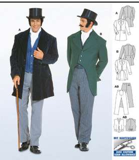   Victorian era Jacket, Vest & Pants   Burda 2767 Sewing Pattern 34 50