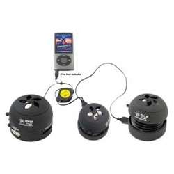   Rechargeable Dual Mini Speakers for iPod/ MP3  Overstock