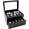 High Gloss Piano Black Glasstop 20 watch Case Today $94 