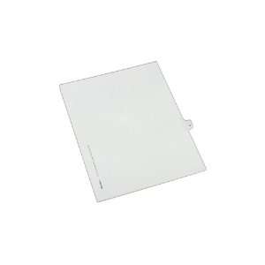   , 10, Side Tab, 8.5 x 11 inches, Pack of 25 (82208)