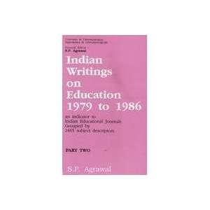  on education, 1979 1986 An indicator to Indian educational journals 