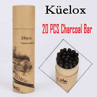KUElox 20 PCS Set Willow CHARCOAL Bar Pencils SKETCH Drawing Artist 