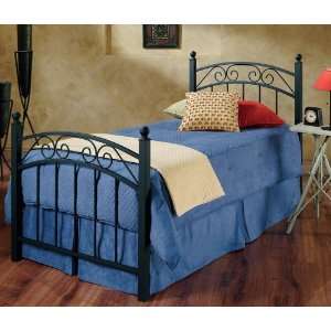  Hillsdale Willow Textured Black Bed (Twin)