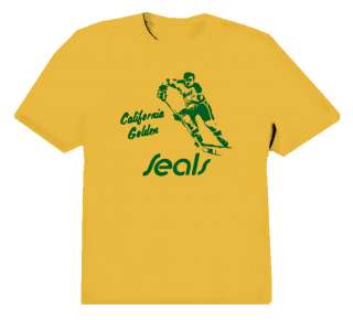 California Golden Seals 1967 Hockey T Shirt  