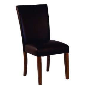   Cottage D350 671 Manhattan Black Leatherette Chair Furniture & Decor