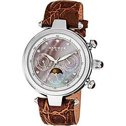 Akribos XXIV Unisex Classique Diamond Automatic Watch  Overstock