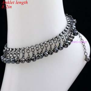 fashion new long chain bead anklet/ ankle bracelet  