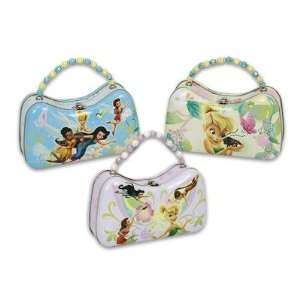  3PCs Disney Tinkerbell & Friends Tin Box/Purse with Bead 